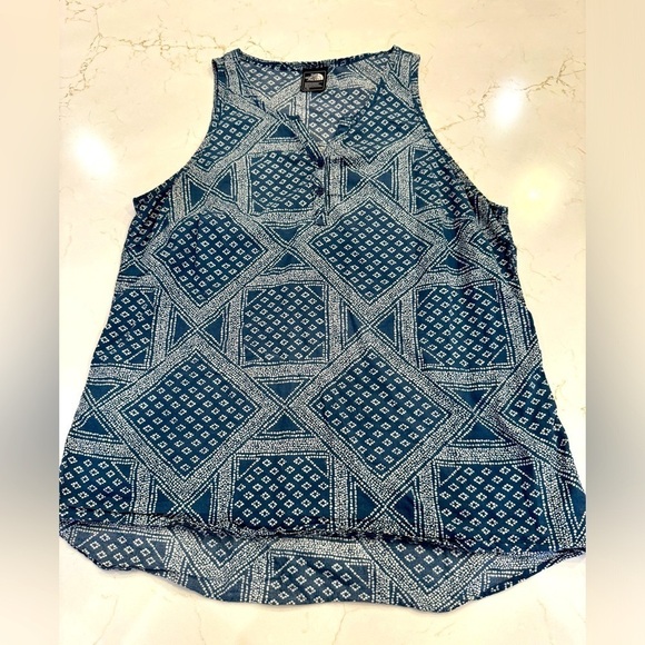 The North Face Women's Sleeveless Pattern Pullover / Organic Cotton / Large - Picture 1 of 12